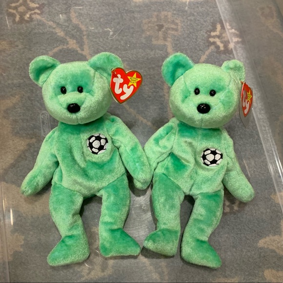 Ty Other - Beanie Baby set of 2 “Kicks” ⚽️